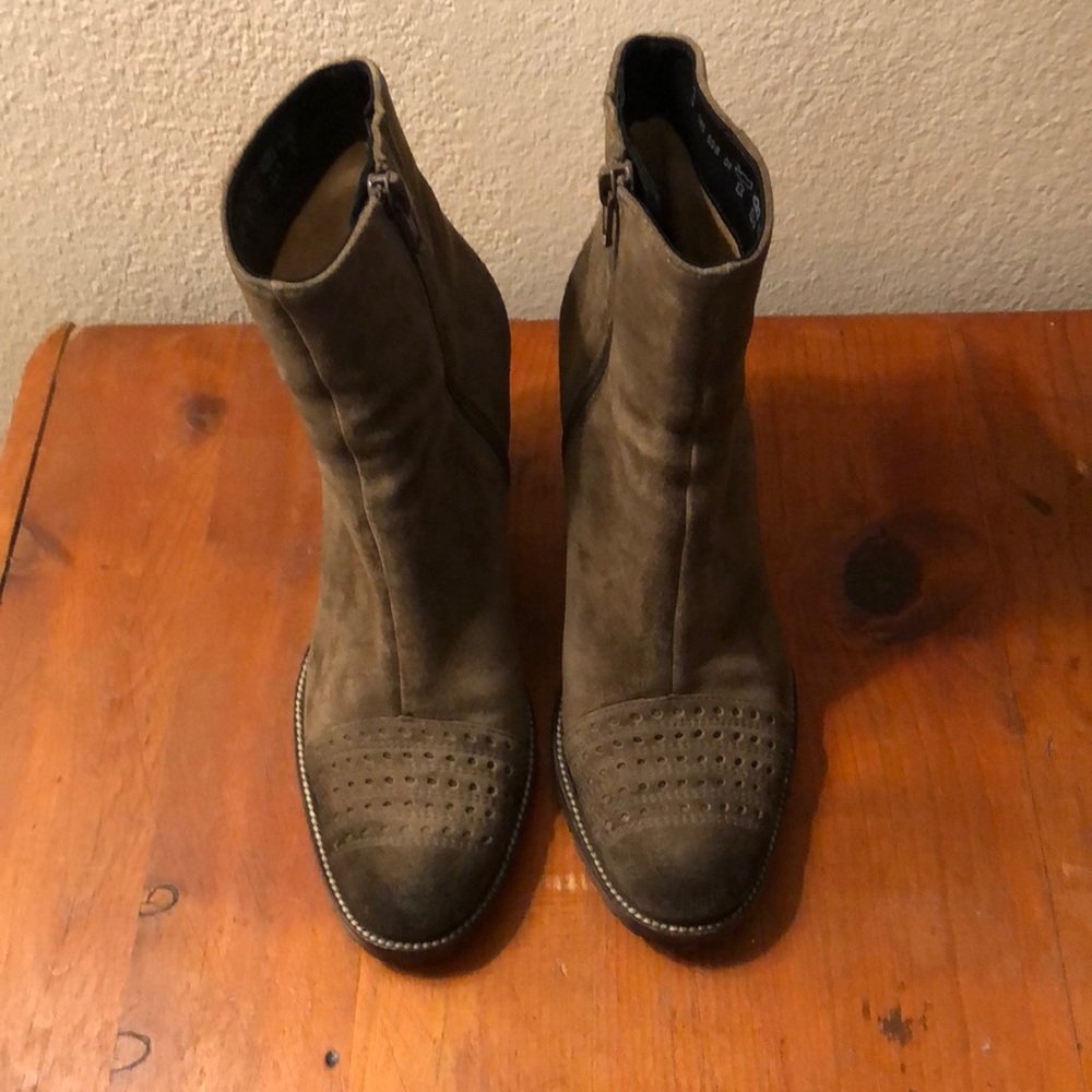 Lavorazione Artigiana distressed leather boots